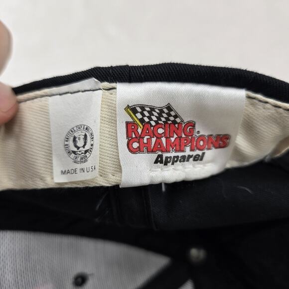 Vintage 90s New World Order NWO Wrestling Snapback Hat WCW WWF WWE Racing Champ - Picture 9 of 10